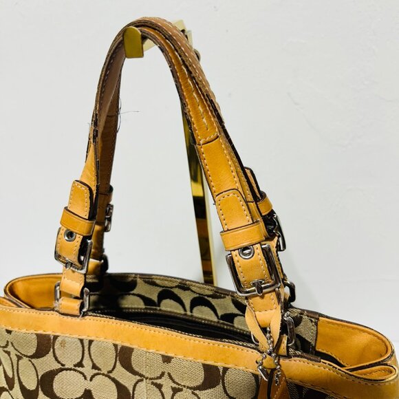 Coach Signature Canvas Tote Bag - Picture 2 of 12